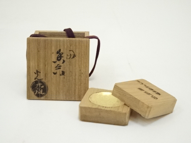 茶道具　道場宗廣作　宗観好　二季鳥茶入　共箱　V　6740 茶道具 道場宗廣作 宗観好 二季鳥茶入 共箱 V 6740 - メルカリ